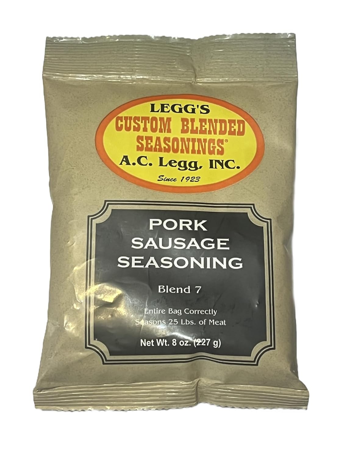 A.C. Legg Old Plantation Seasonings – Blend 7 – Pork Sausage Seasoning