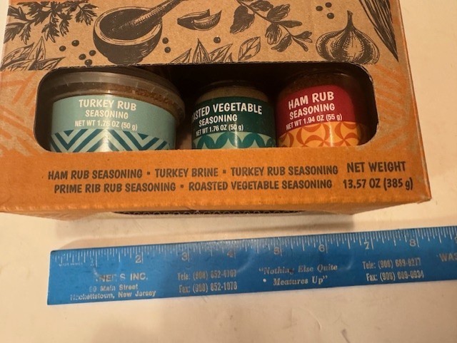 VARIETY 5 SEASONINGS PACK – RUBS / BRINE / SEASONING – BEST BUY 8/27
