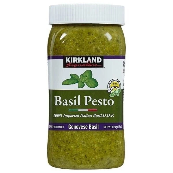 Kirkland Signature Imported Italian Basil Pesto 22 oz