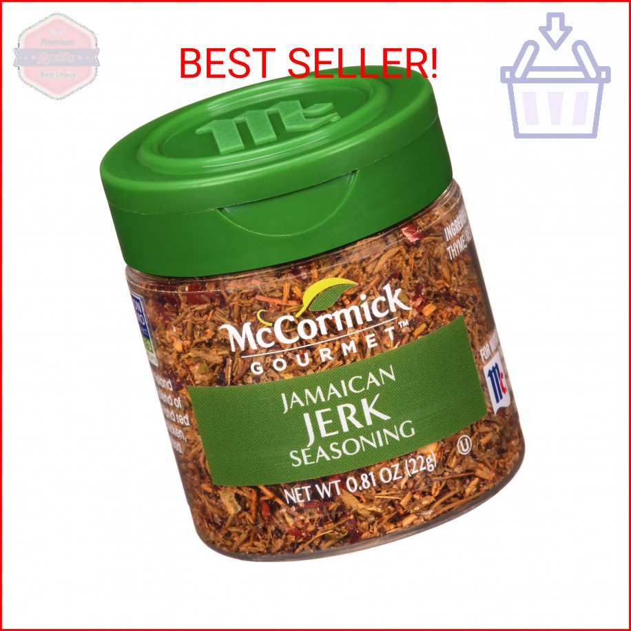 McCormick Gourmet Jamaican Jerk Seasoning, 0.81 oz