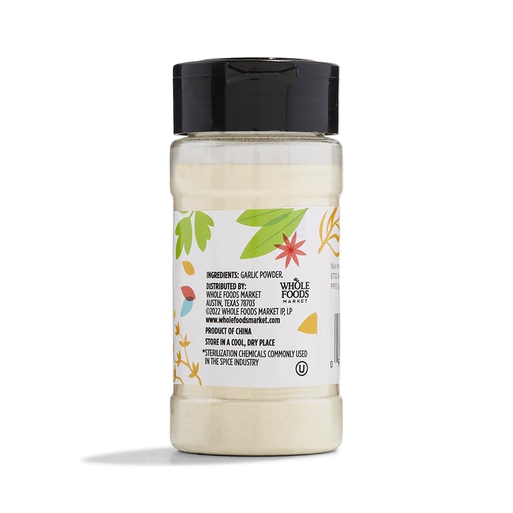 365 by Whole Foods Market, Garlic Powder, 2.01 Ounce (Pack of 1)