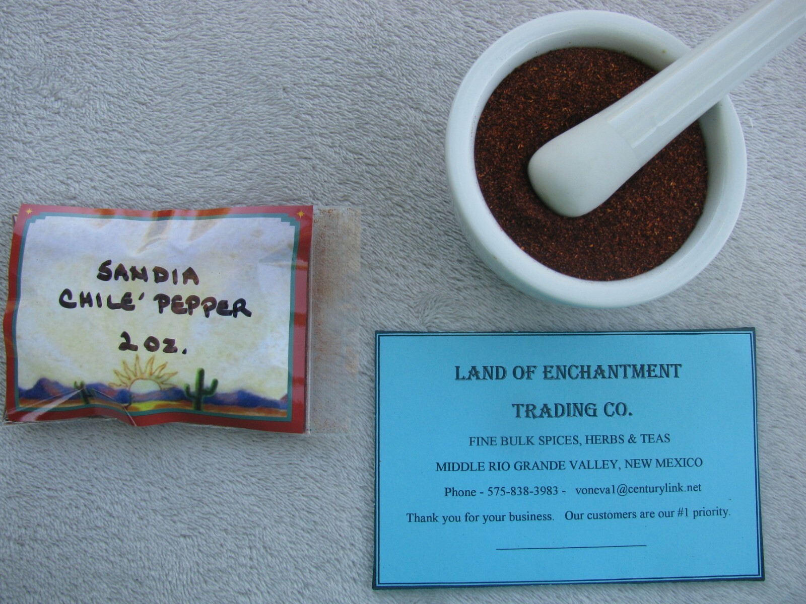 HATCH NEW MEXICO SANDIA RED CHILE POWDER 2 OZ Fresh! USA SELLER FREE SHIP