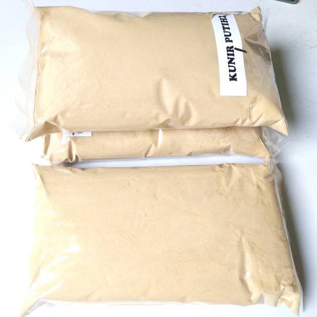 White Turmeric Powder 1000g Botanical Ingredient For Blending