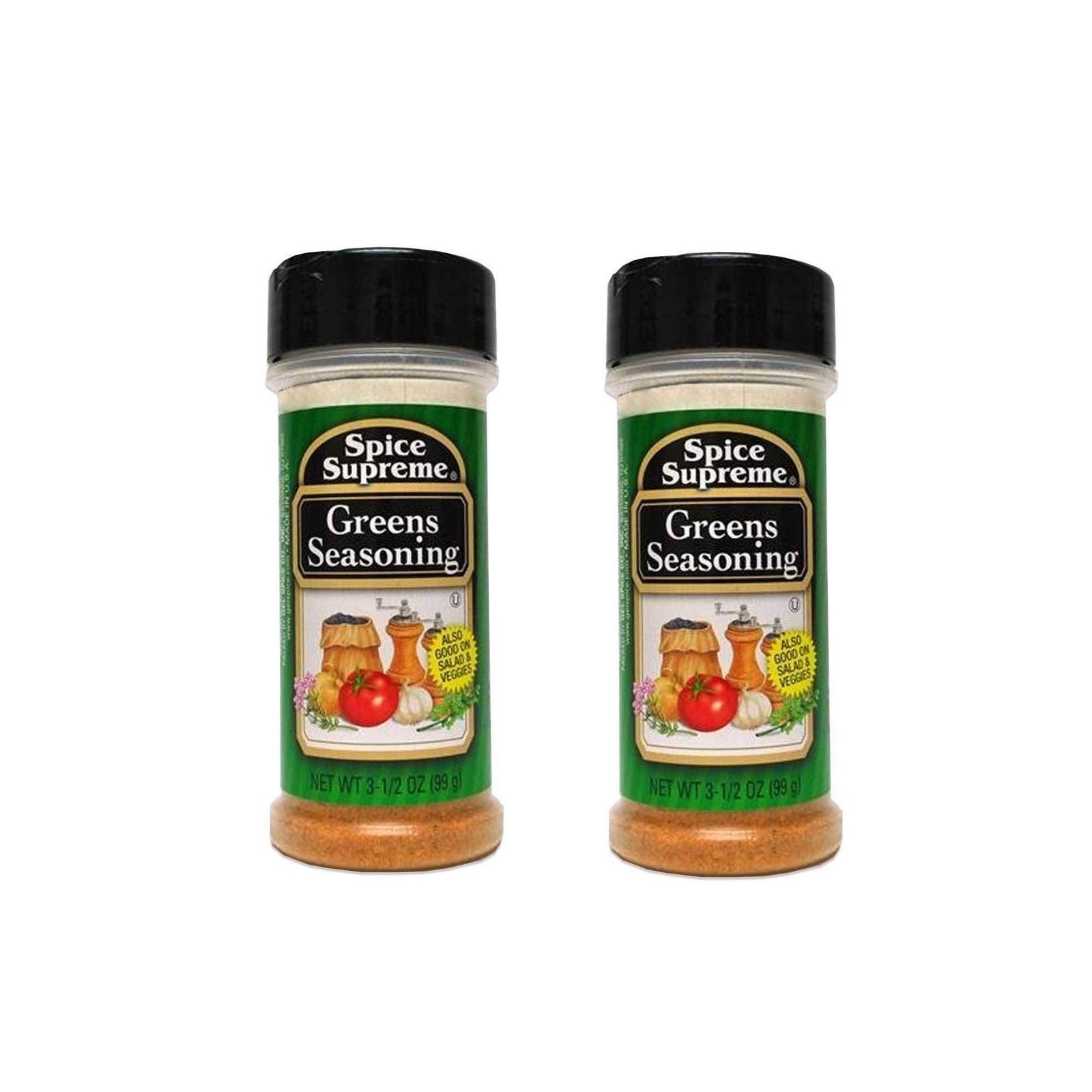 Greens Seasoning for Salads and Vegetables – Spice 7 Ounce (Pack of 1)