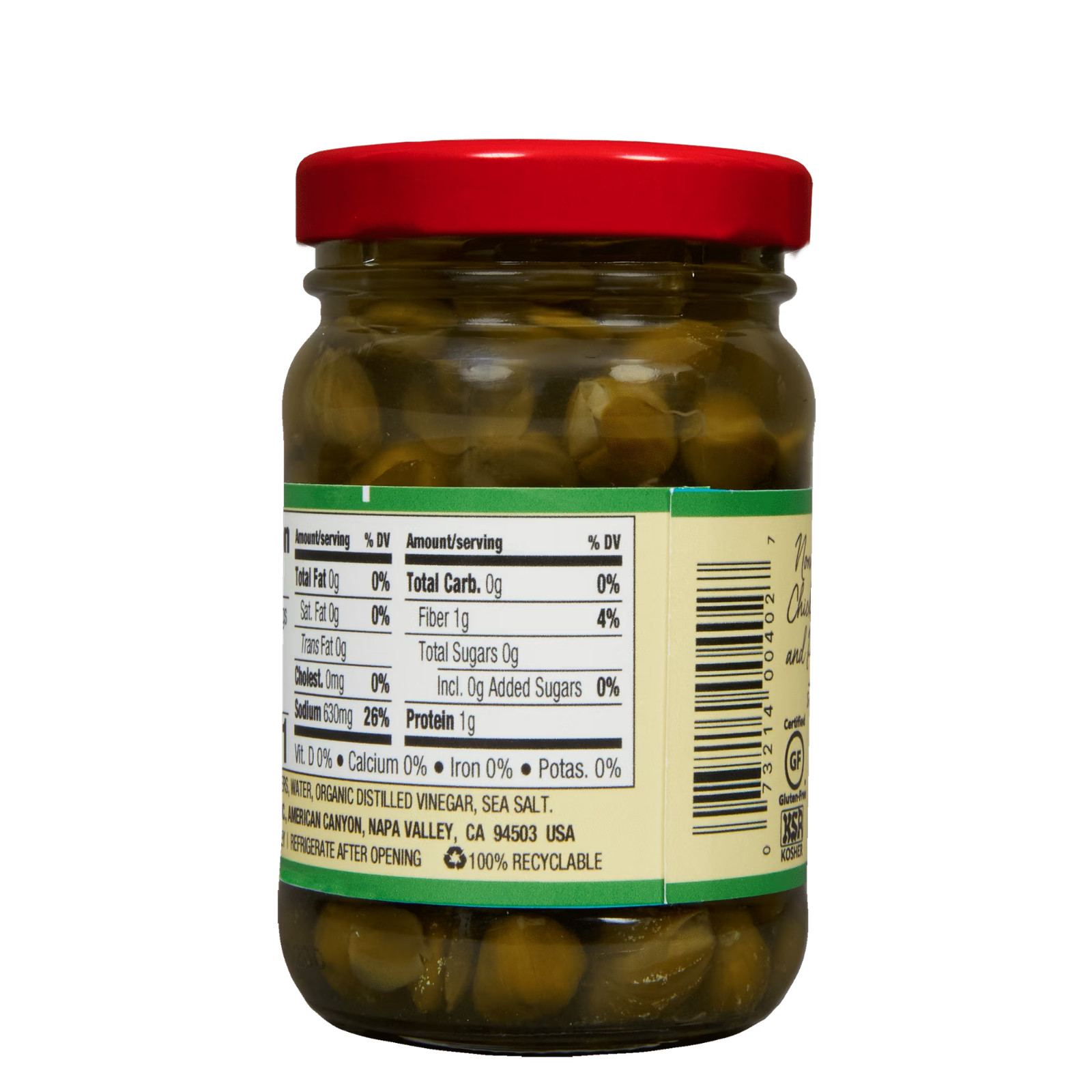 Imported Non-Pareil Capers, 4 fl oz Jar, (pack of 3)………