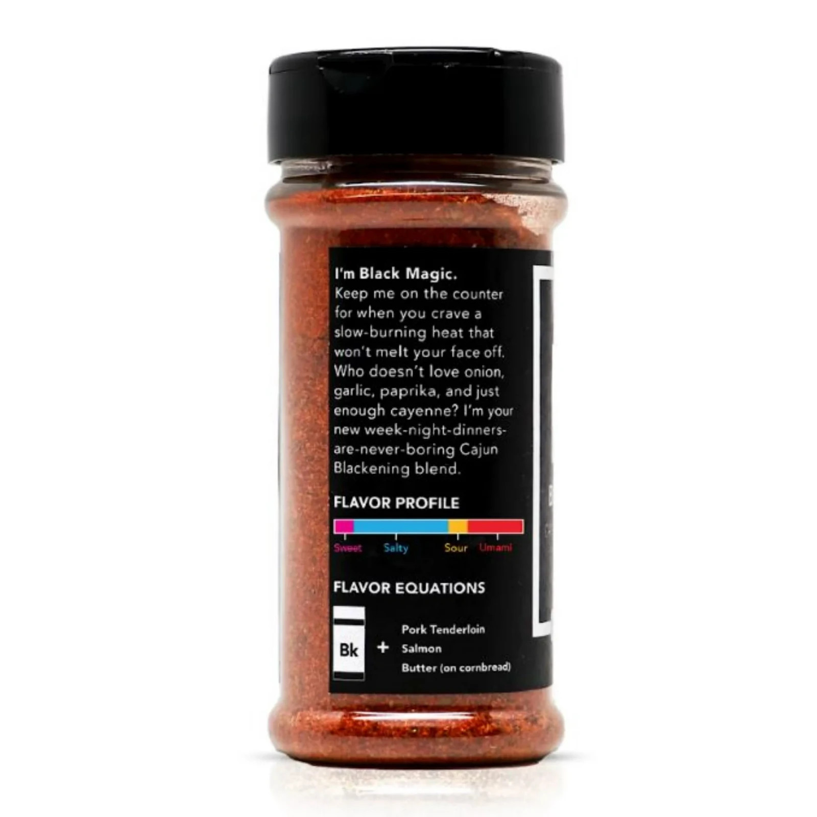 Spiceology Black magic Cajun seasoning Blend 4.4 oz Bottle………..