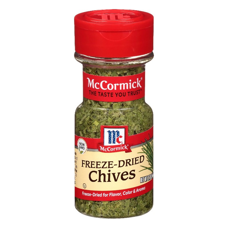 2x McCormick Freeze Dried Chives Herb Spice Seasoning Cooking Kitchen Bulk 0.16o