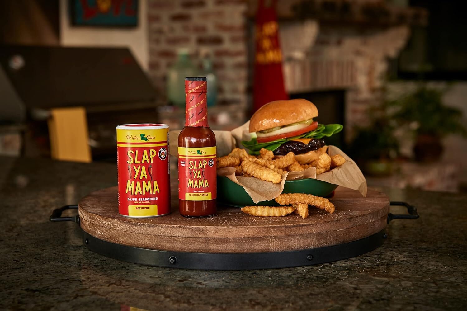 Slap Ya Mama Seasoning Cajun Hot 8 OZ