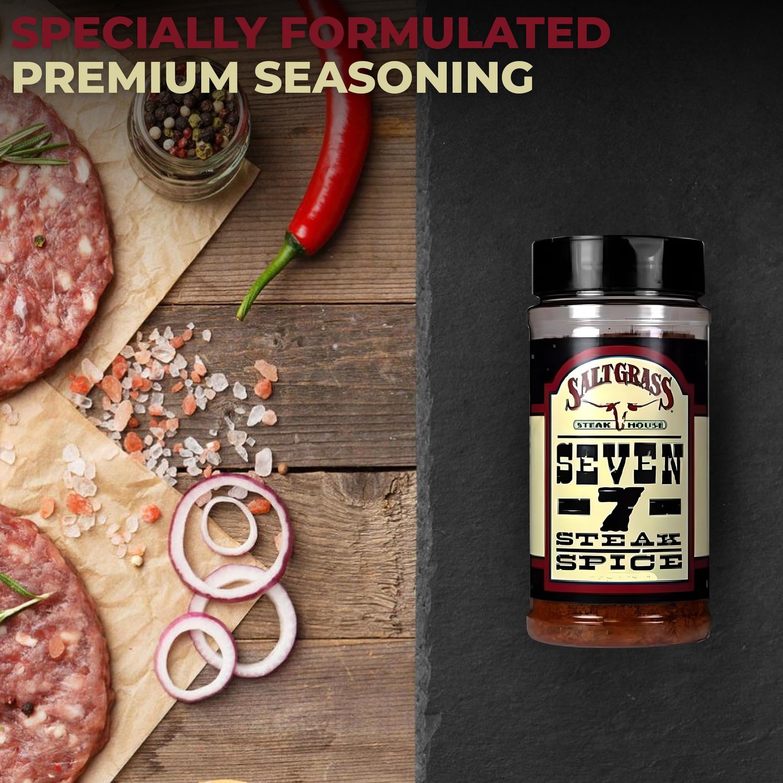 Steak Spice Seasoning, 12 Ounces – Enhance Grilling Flavor & Tenderness