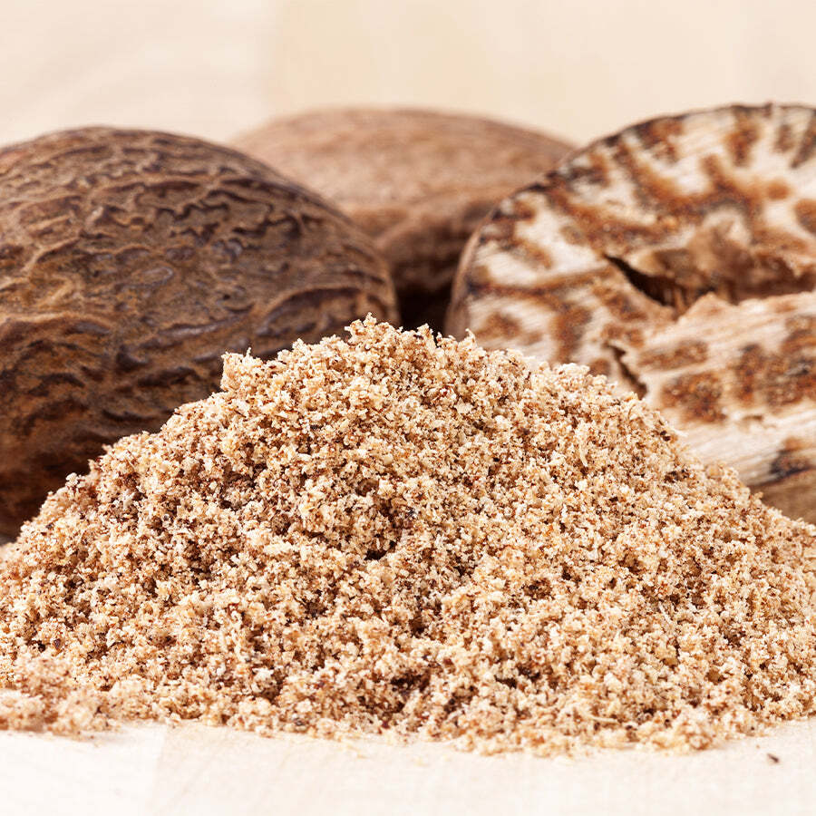 Nutmeg Ground 100% Pure Natural Ground & Whole Spice Myristicaceae Nuez Moscada
