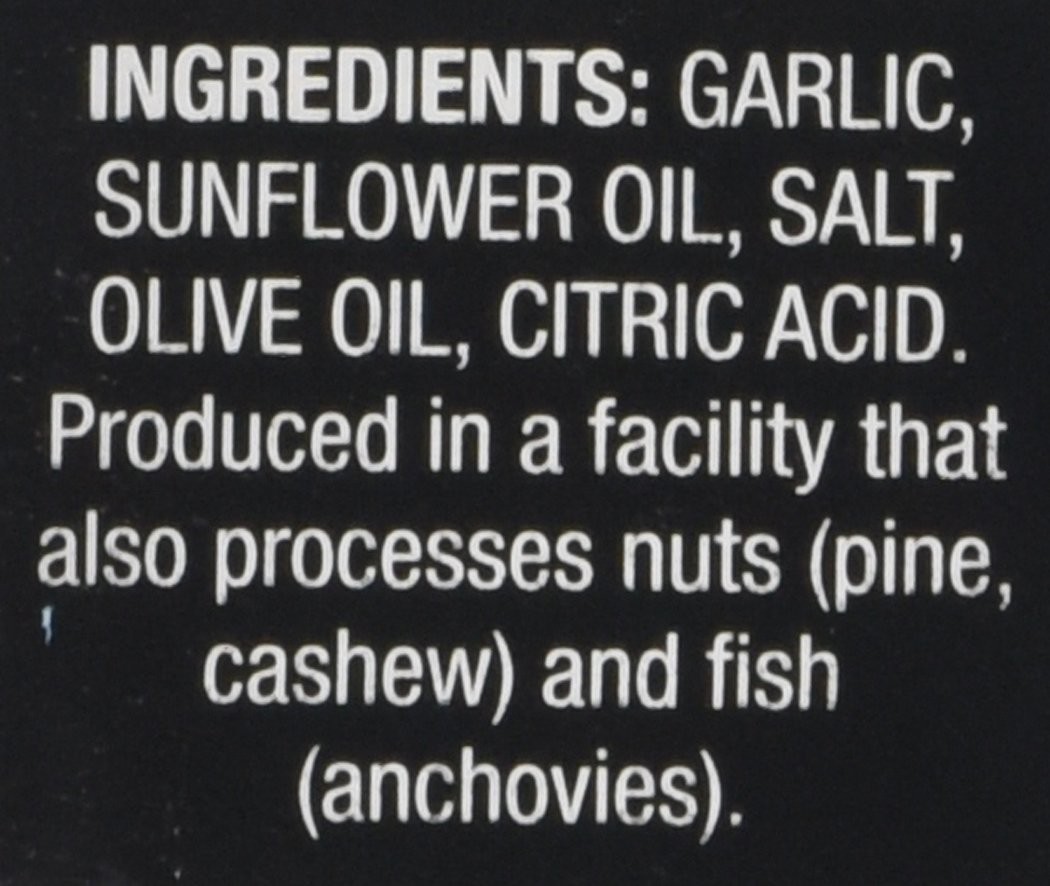 Amore All Natural Garlic Paste, 3.2 Ounce Tube (Pack of 1)