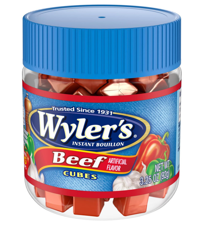 Wyler’s Beef Instant Bouillon Cubes (3.25 oz Jar)