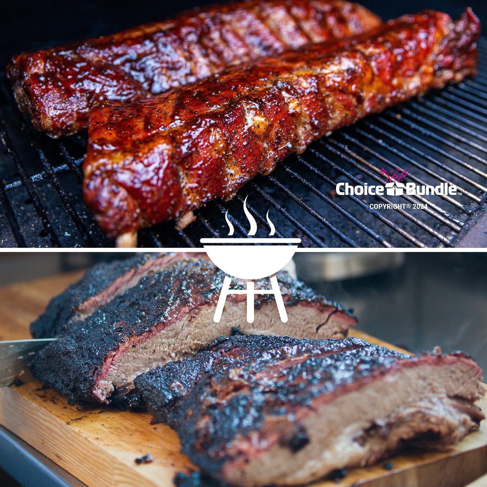 Killer Hogs Rib Rub & TX Brisket Texas Rub 22.34 oz 2 Pack + Guide & Opener