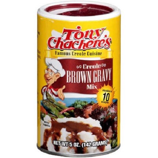 Tony Chachere’s Creole Brown Gravy Mix 2 Canister Pack