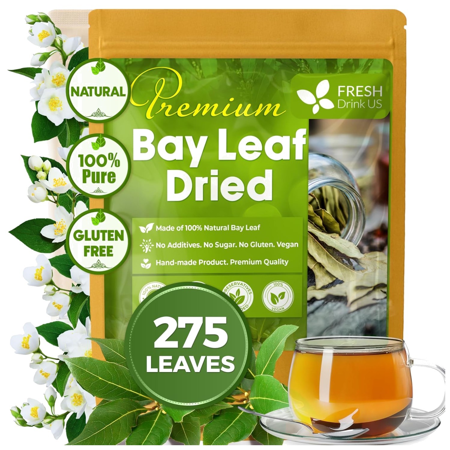 Sugar-Free Gluten-Free Bay Leaves