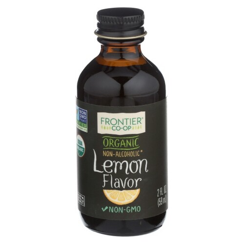Organic Lemon Flavor 2 Oz By Frontier Herb