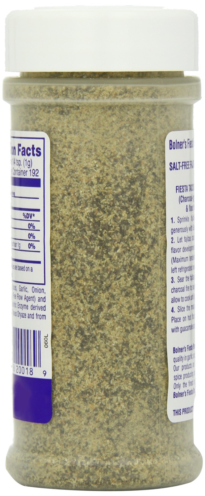 Fiesta Seasoning Fajita Salt Free, 5-Ounce (Pack of 6)