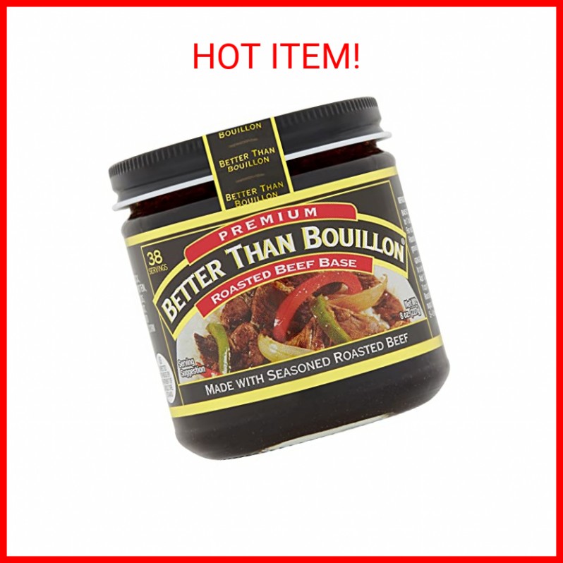 Better Than Bouillon Premium Roasted Beef Base, Made with Seasoned Roasted Beef,