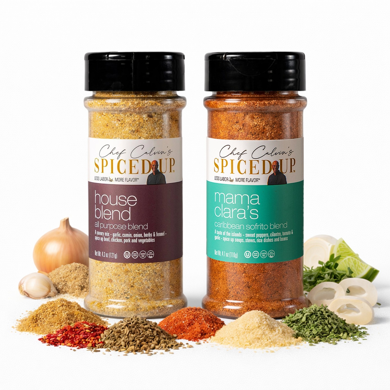 House Blend All Purpose & Mama Clara Latin Seasoning for Beans & Soups – Kosher