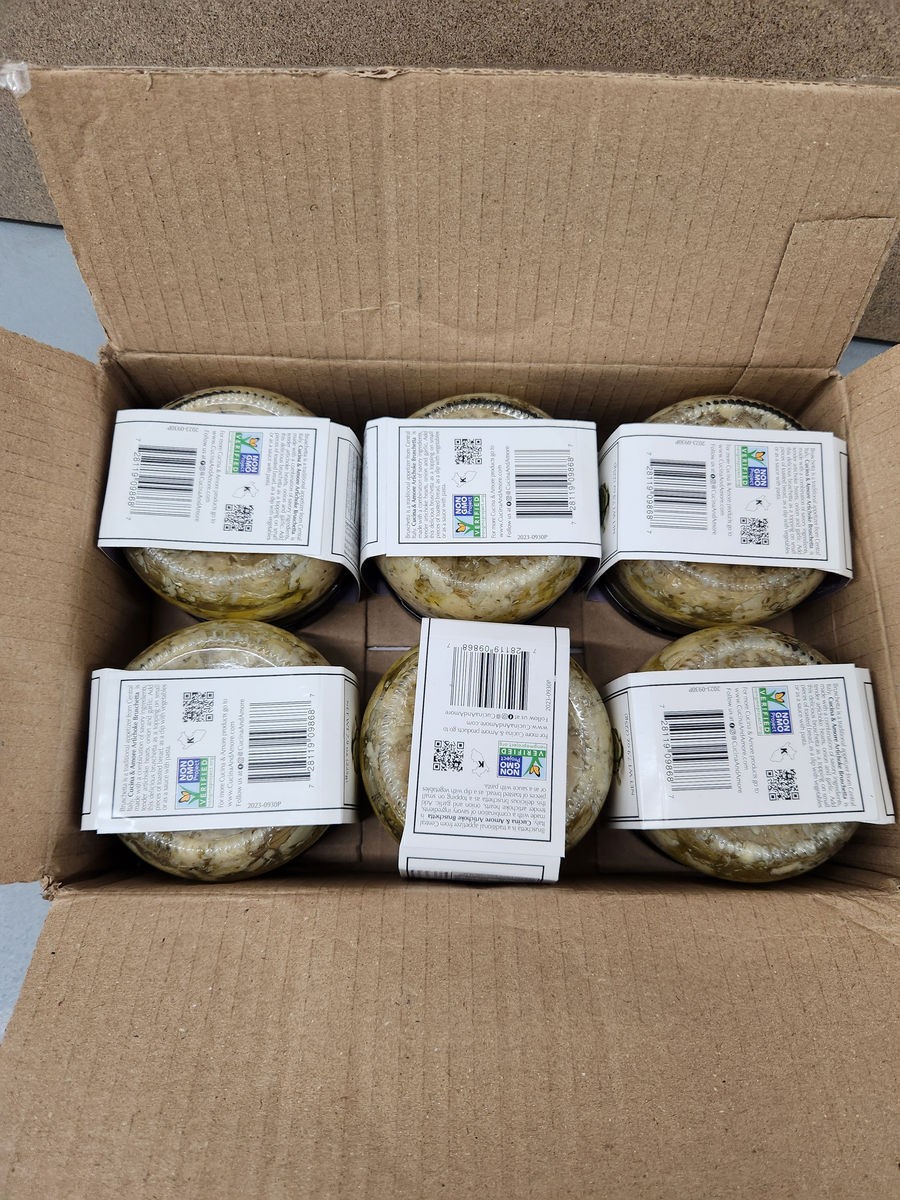 Cucina & Amore Artichoke Bruschetta, 7.9 Ounce (Pack of 6) BB 7/2027