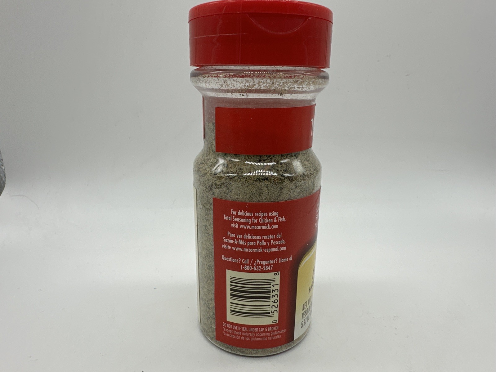 McCormick Total Seasoning for Chicken & Fish Original Discontinued BB 2019