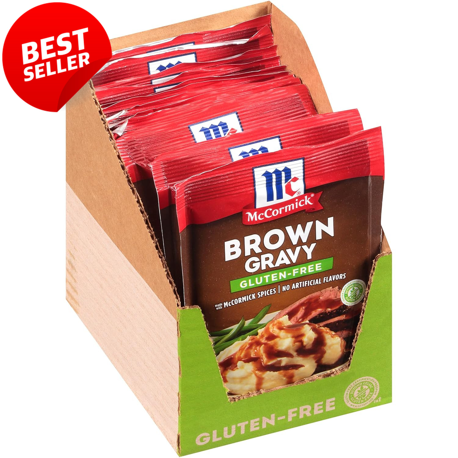 Gluten Free Brown Gravy Mix 0.88oz 12 Pack – US