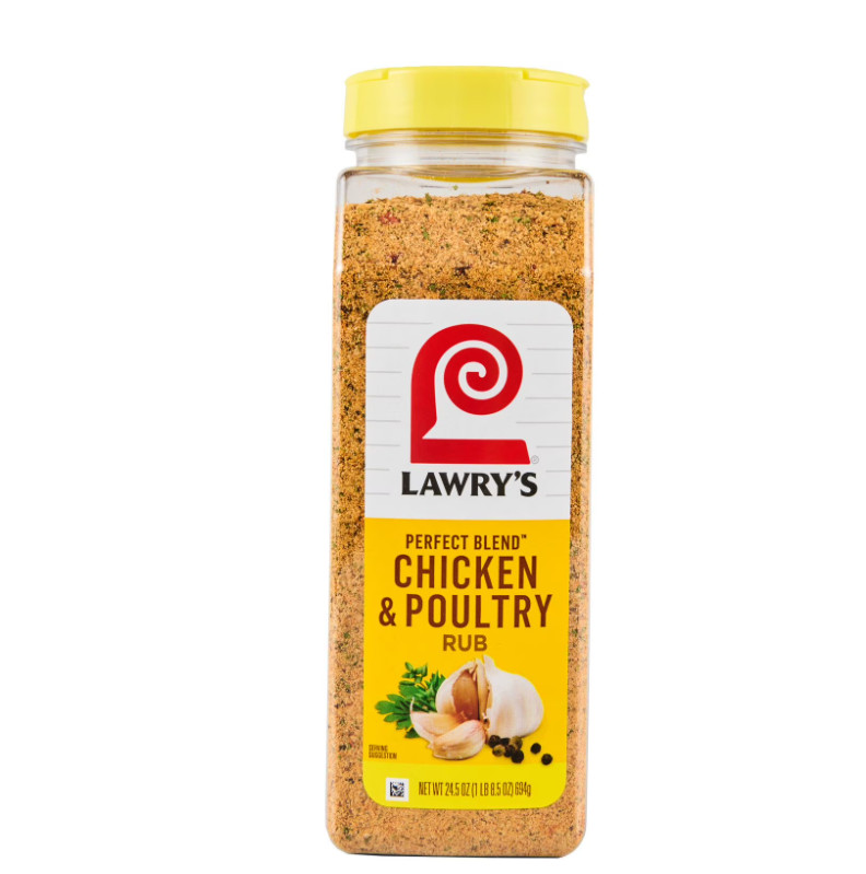 Lawry’s Chicken & Poultry Rub Seasoning, 24.5 oz.