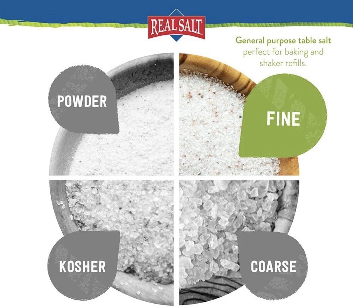Real Salt Natural Sea Salt Pack of 2 26 Ounce Unrefined Trace Minerals