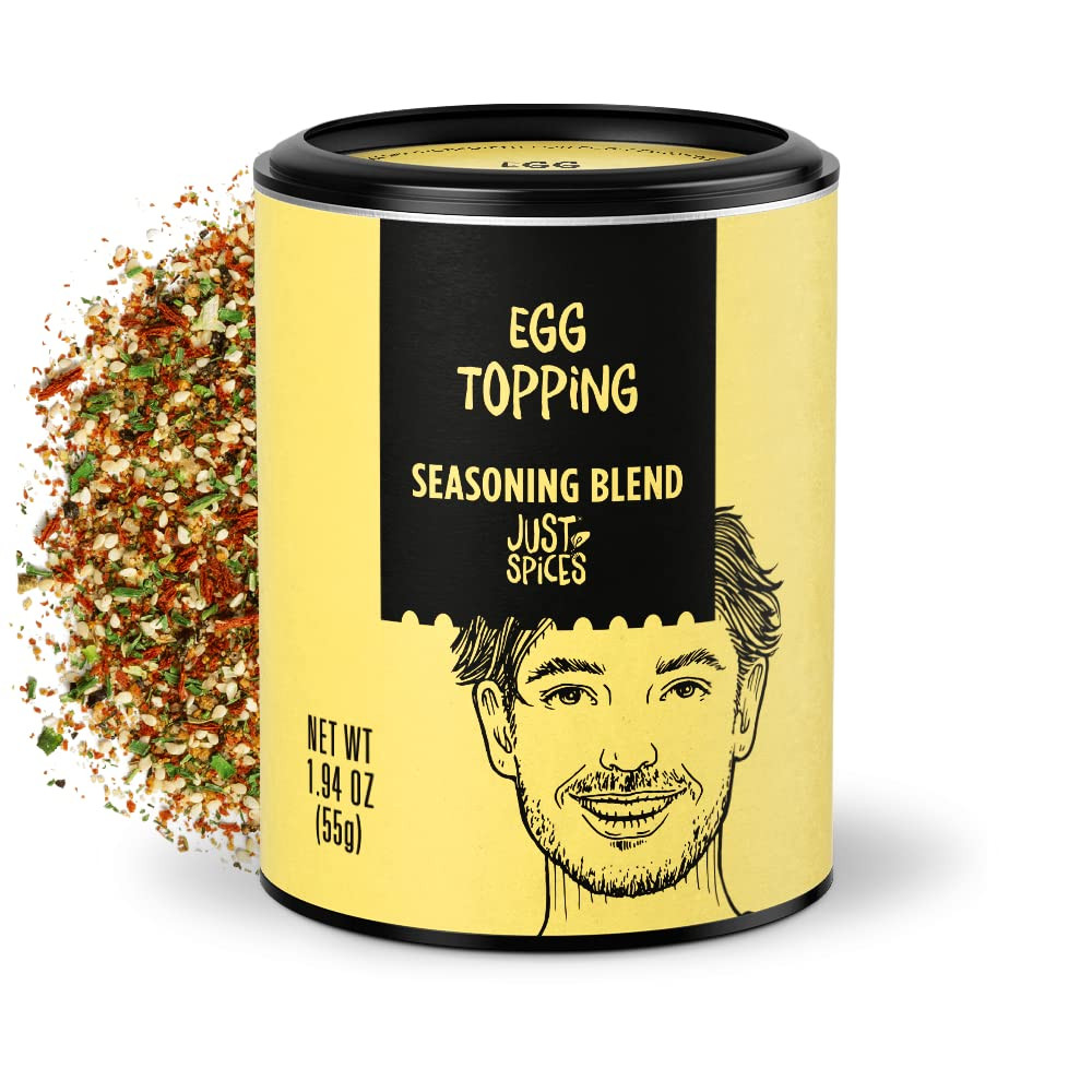 Egg Topping, 1.94 OZ I Breakfast and Egg Seasoning with White Sesame, Chili, Gra