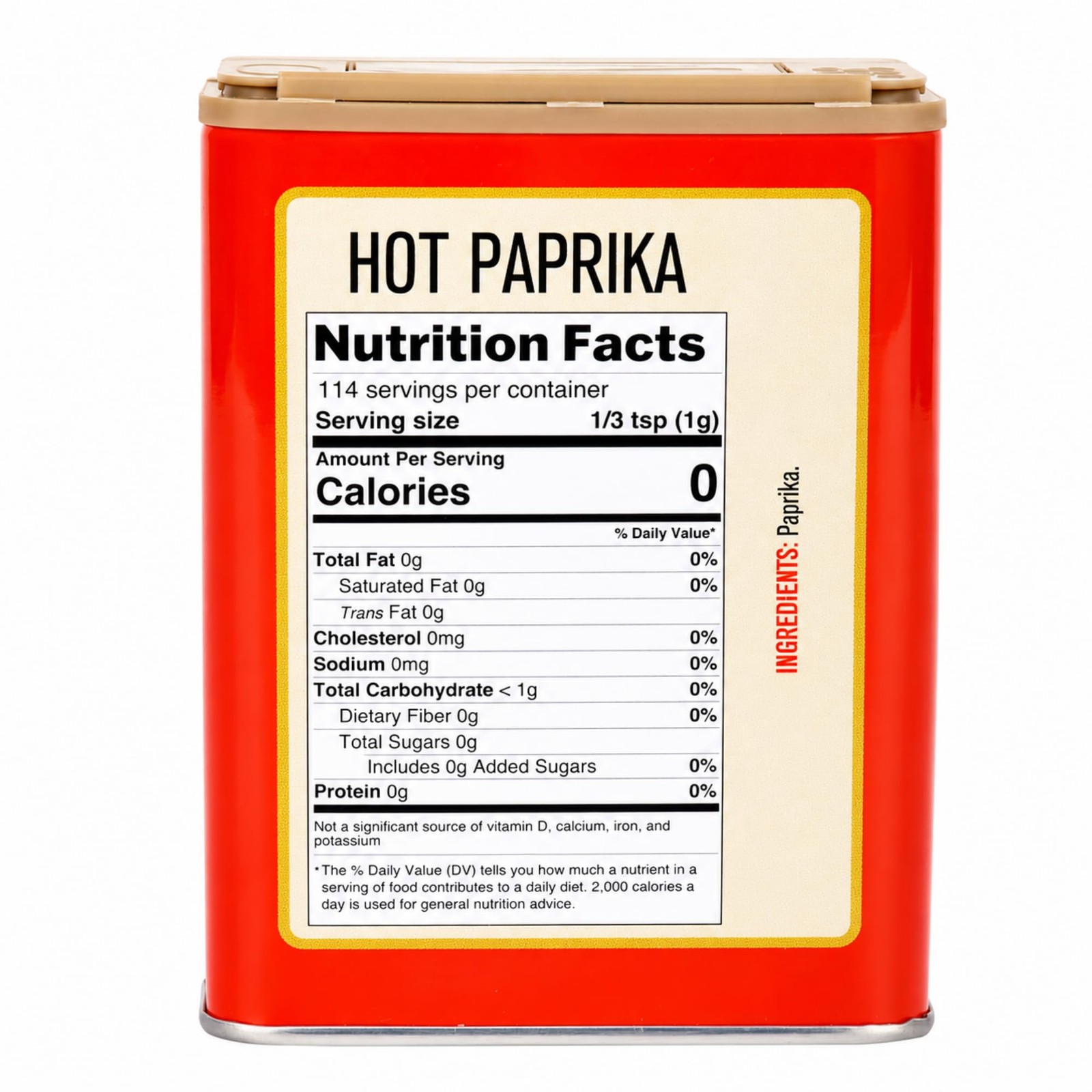 Pride of Szeged Hot Paprika Powder, 4 Ounce (Pack 1), (4 oz)