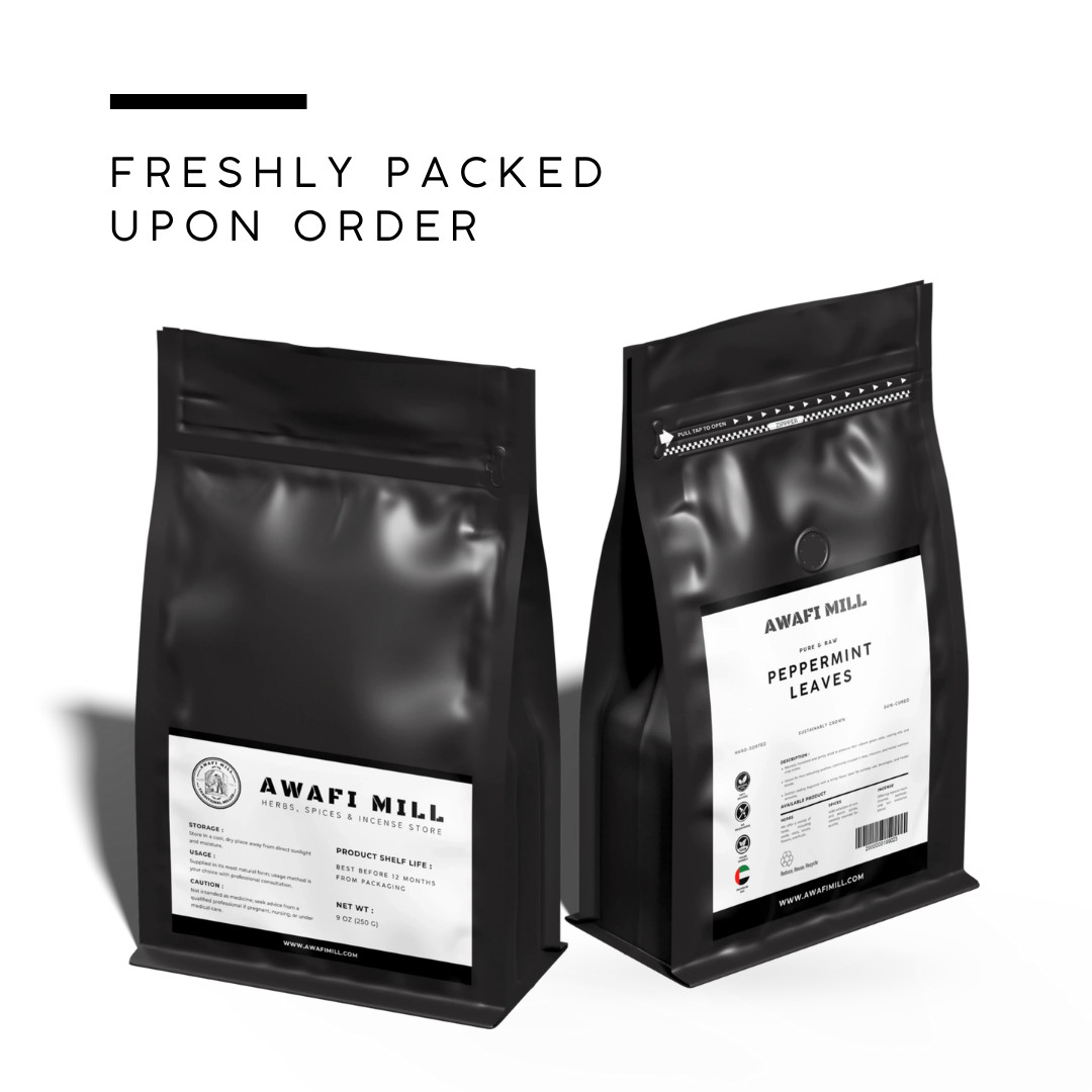 AWAFI MILL Peppermint Leaf for Tea – 250 g | 9 Oz