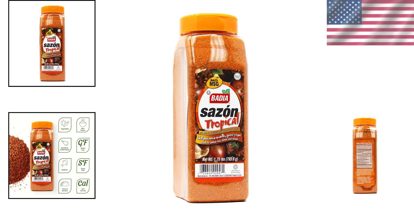 Tropical Sazon Seasoning, 28 oz – Latin & Caribbean Flavors