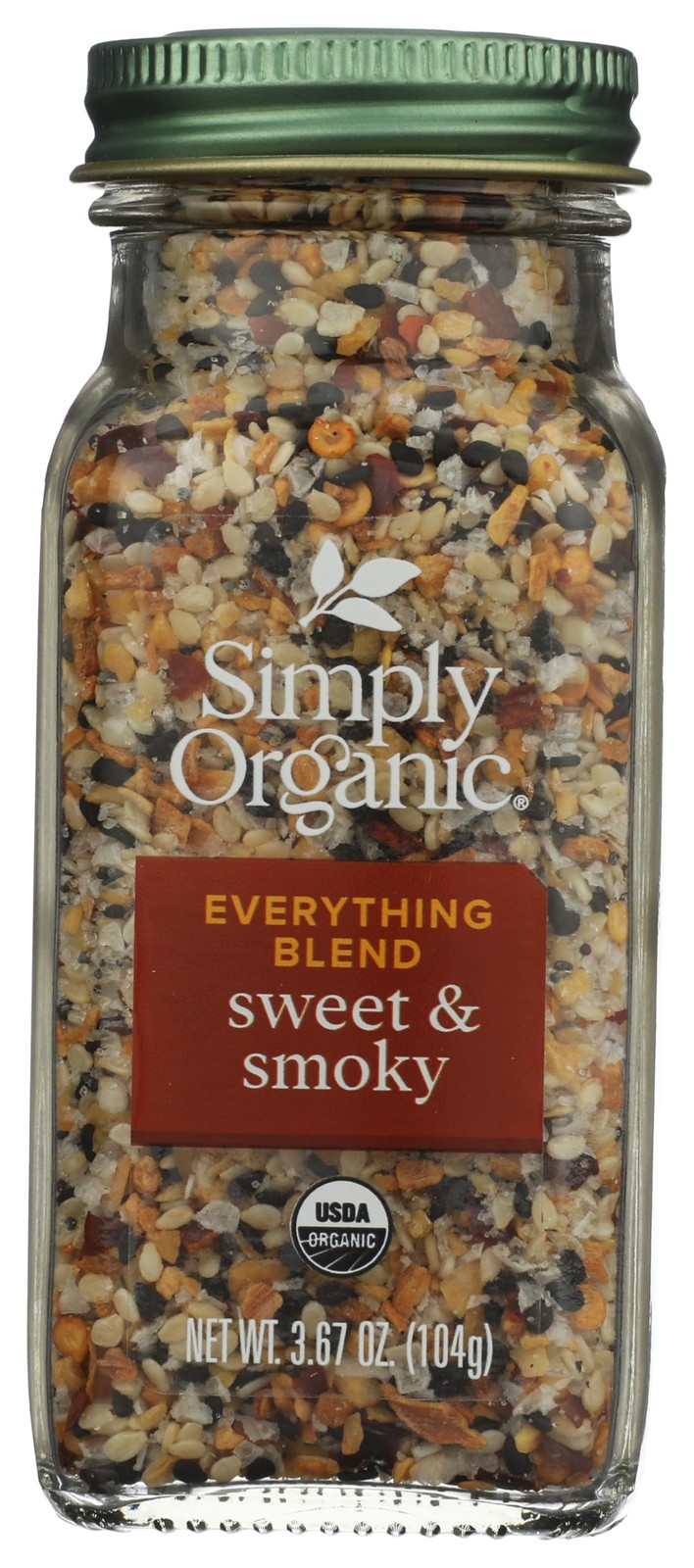 SIMPLY ORGANIC Organic Sweet & Smoky Everything 3.67 Ounce (Pack of 1), brown