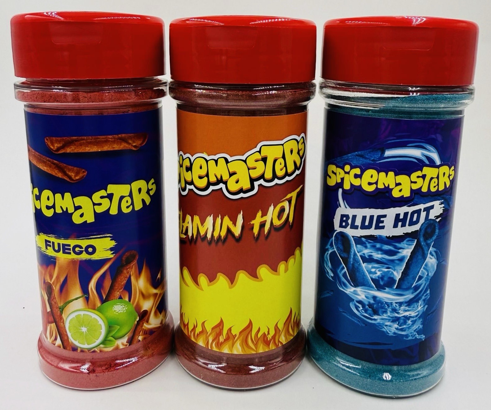 Original Takis, Hot Cheetos & Blue Heat Seasonings