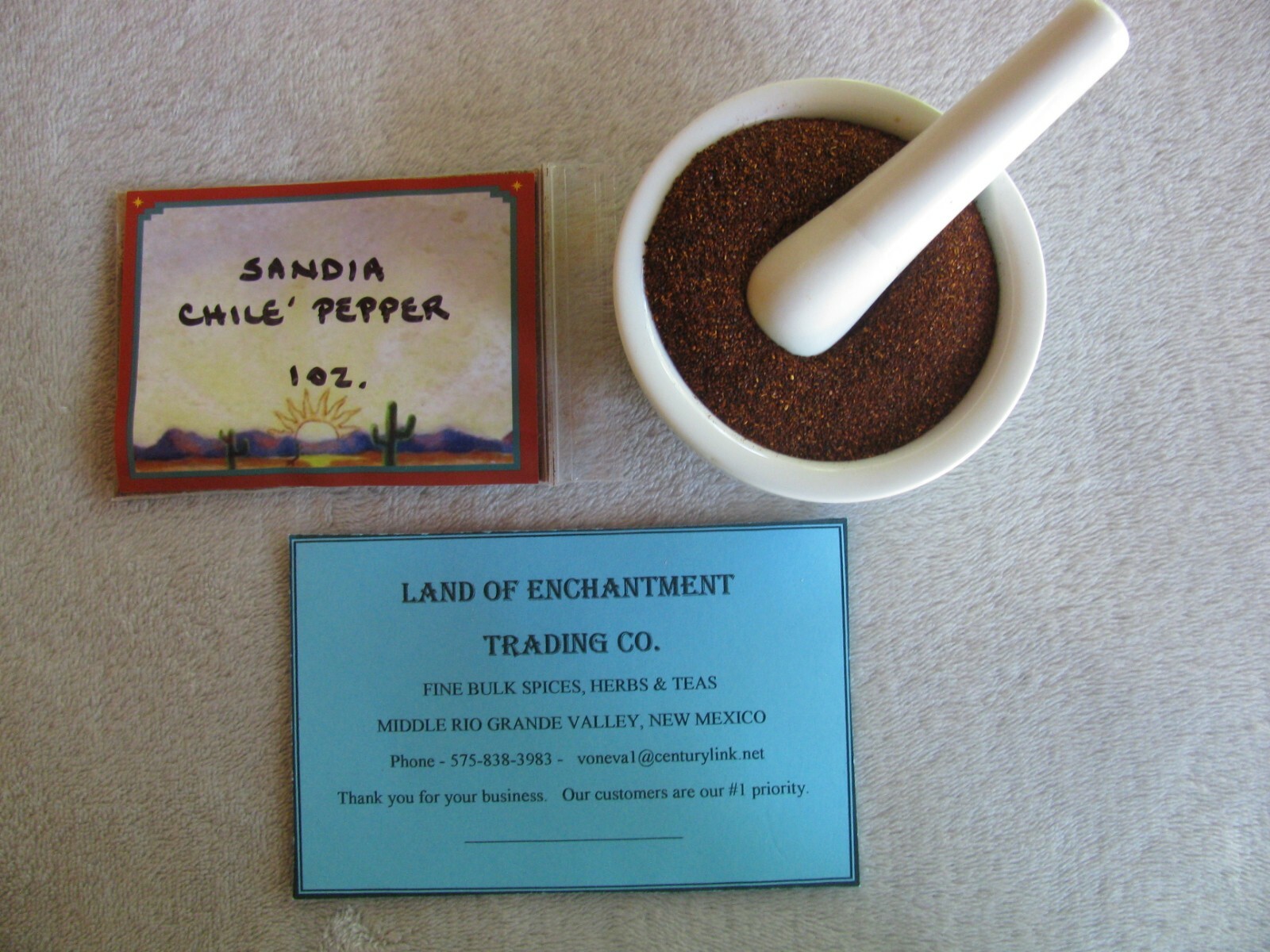 HATCH NEW MEXICO SANDIA RED CHILE POWDER 1 OZ Fresh! USA SELLER FREE SHIP