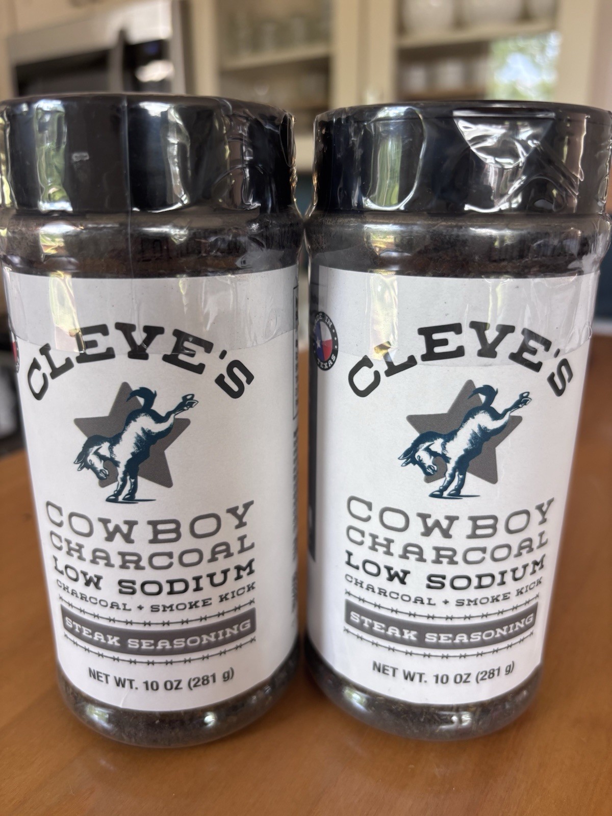 Cleve’s Cowboy Charcoal Low Sodium Steak Seasoning Smoke Kick, 10.0 oz