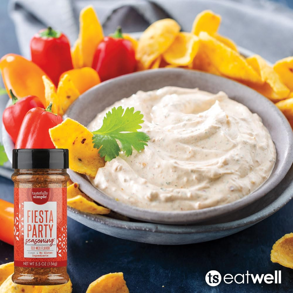 Fiesta Party Mexican Seasoning for Tacos, Fajitas, Enchiladas, Dips, and More, C
