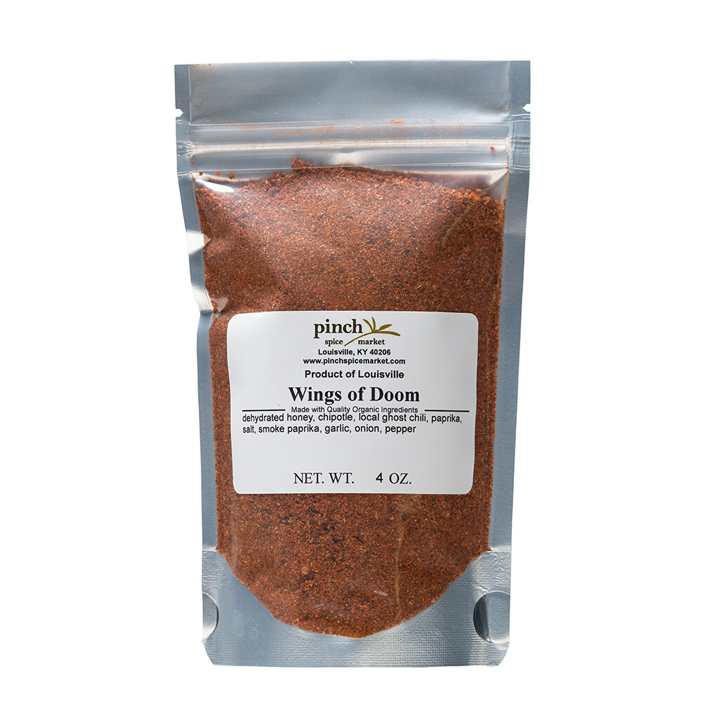 Wings of Doom | Hot Chicken Wing Spice with Ghost Pepper