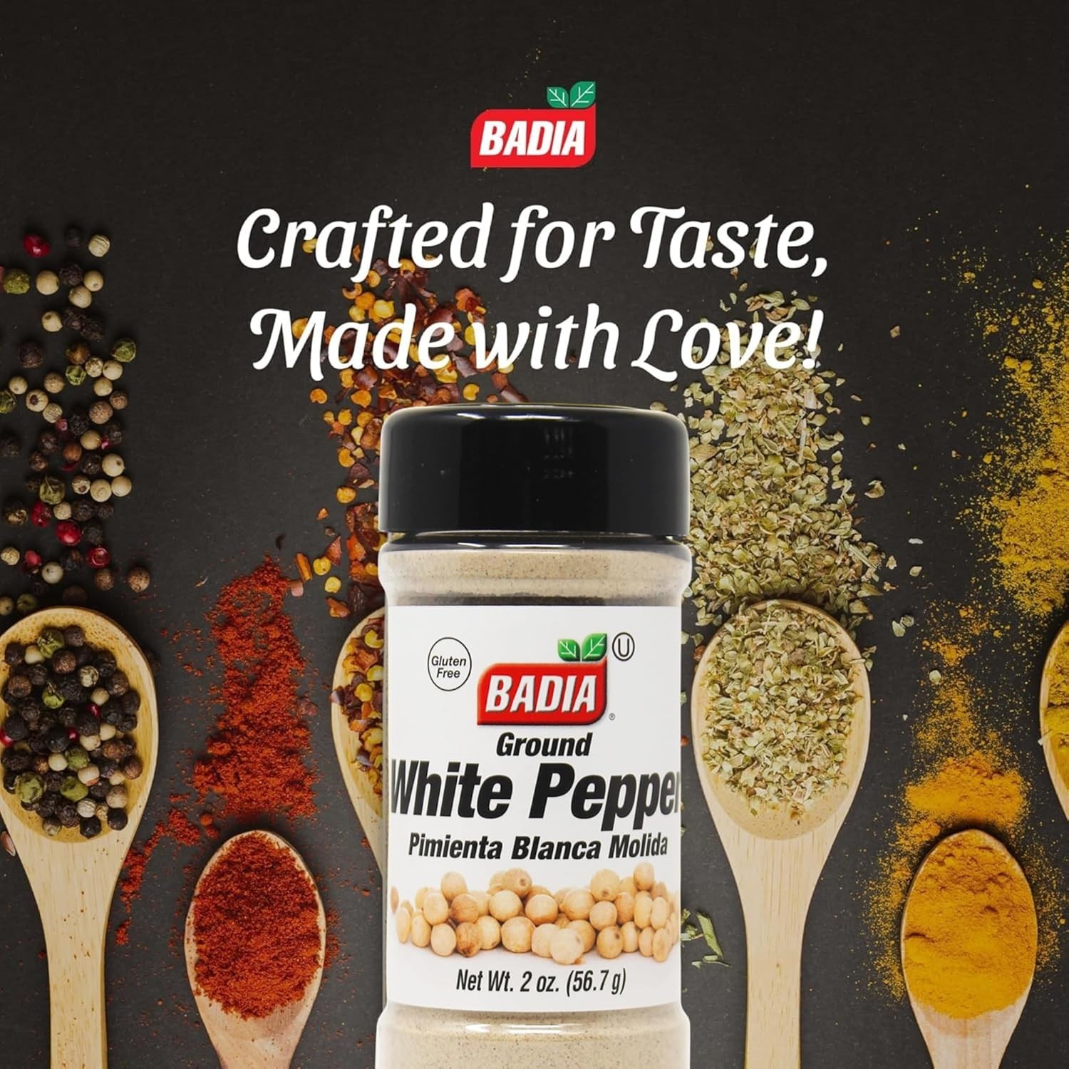 Badia Ground White Pepper Seasoning
