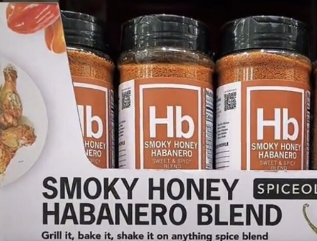 3 Packs Spiceology Smoky Honey Habanero Sweet & Spicy BBQ 11oz Spice Rub Smoking