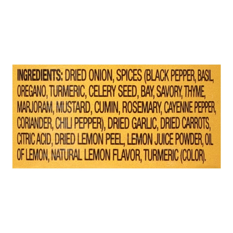 Dash Salt-Free Seasoning Blend, Lemon Pepper, 2.5 Ounce (Pack of 8)