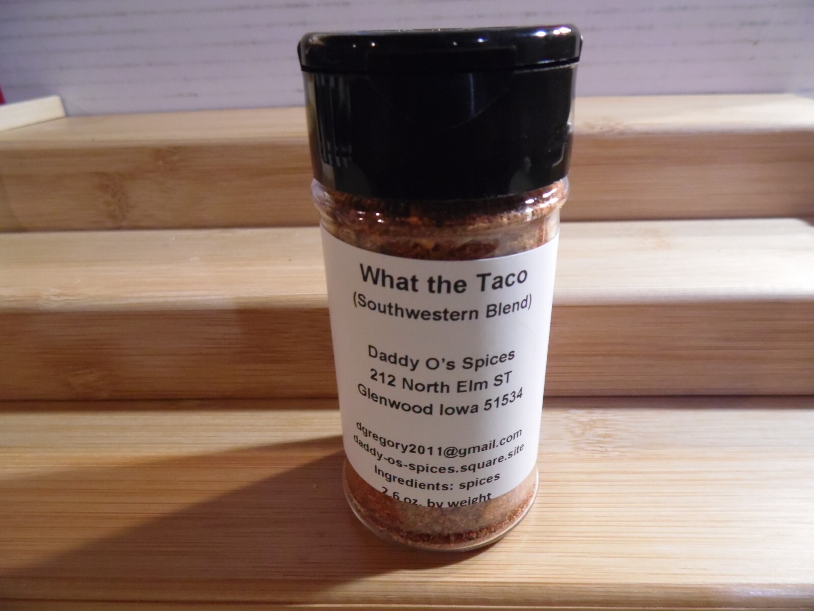 Great and Flavorful Taco Seasoning by Daddy O’s Spices / 100% All Natural