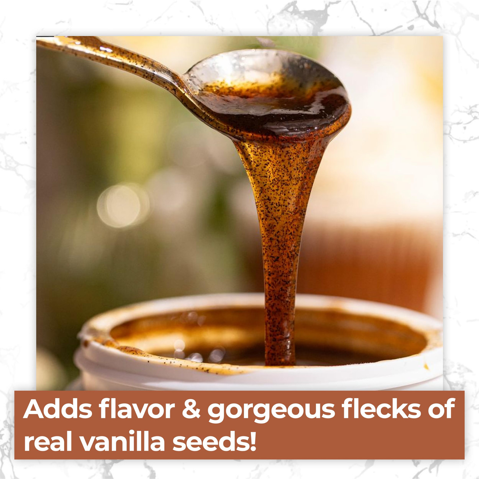 Natural Vanilla Bean Paste 4 Fl Oz Concentrated Flavor for Baking Cooking