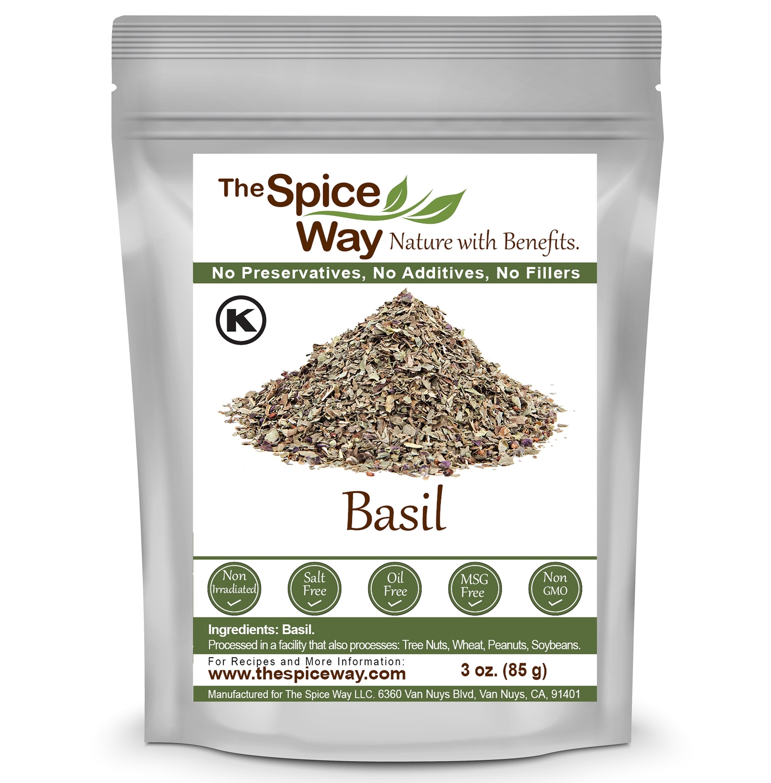 The Spice Way Basil Leaves