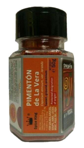 Pimenton de La Vera Spice King Spanish Sweet Smoked Paprika Powder 50 g 1.7 oz