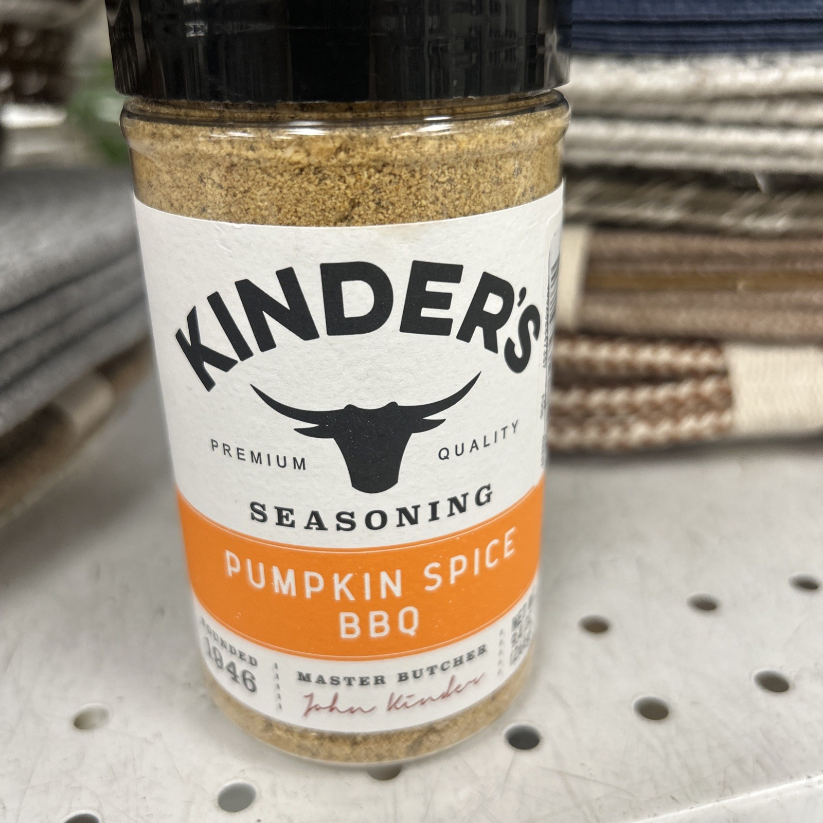 NEW Kinder’s Pumpkin Spice BBQ Seasoning 9.4 Oz Discontinued Halloween