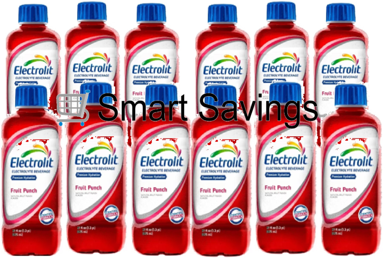 Electrolit – Fruit Punch 21 oz 12 PACK