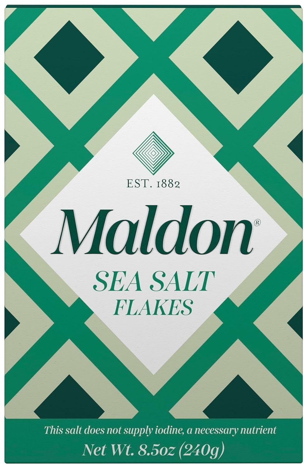Maldon Sea Salt Flakes 8.5 oz – Gourmet Pyramid Salt for Culinary Excellence