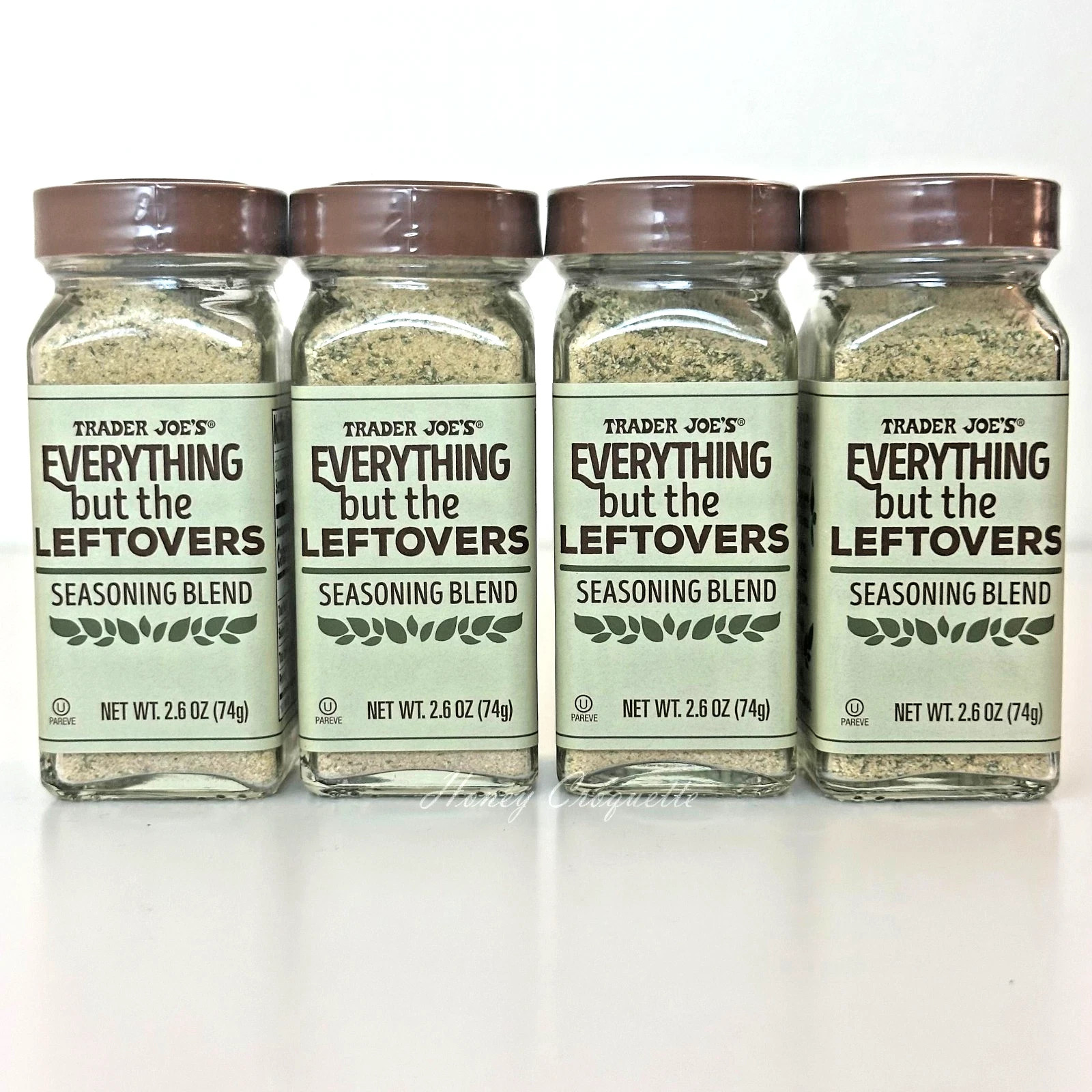 4 Jars Trader Joe’s Everything but The Leftovers Seasoning Blend 2.6 oz Each