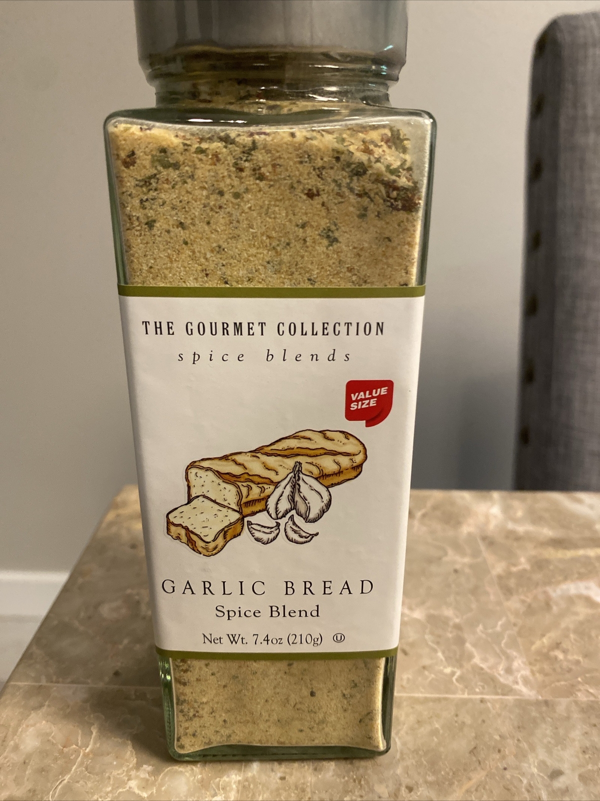 The Gourmet Collection Garlic Bread Spice Blends Seasoning 7.4 oz